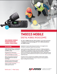 Tait TM9315 Brochure